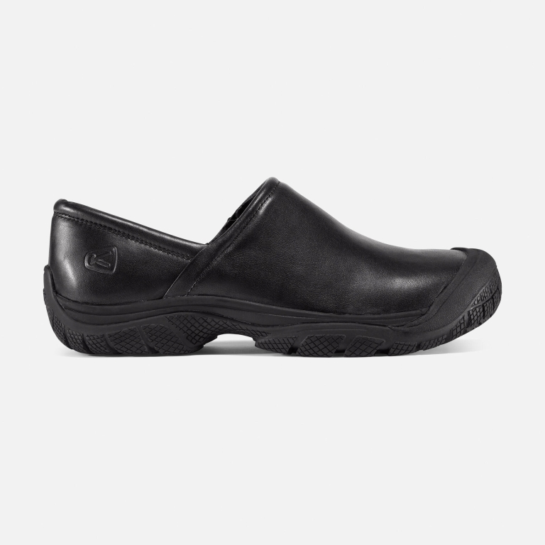 Keen PTC Slip-On II Service Shoes - Men's Black Footwear